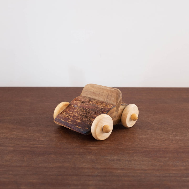 Wooden Tree Sports Car