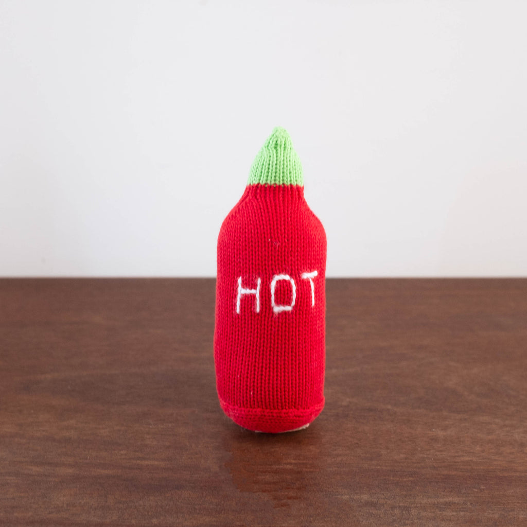 Organic Hot Sauce Toy Baby Rattle