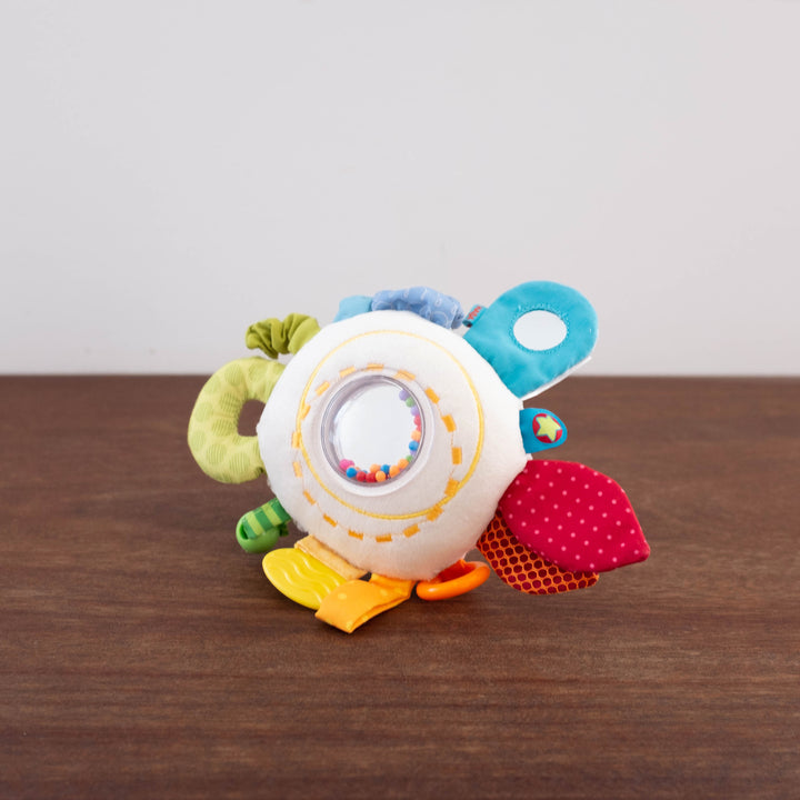 Teether Cuddly Rainbow Round Activity