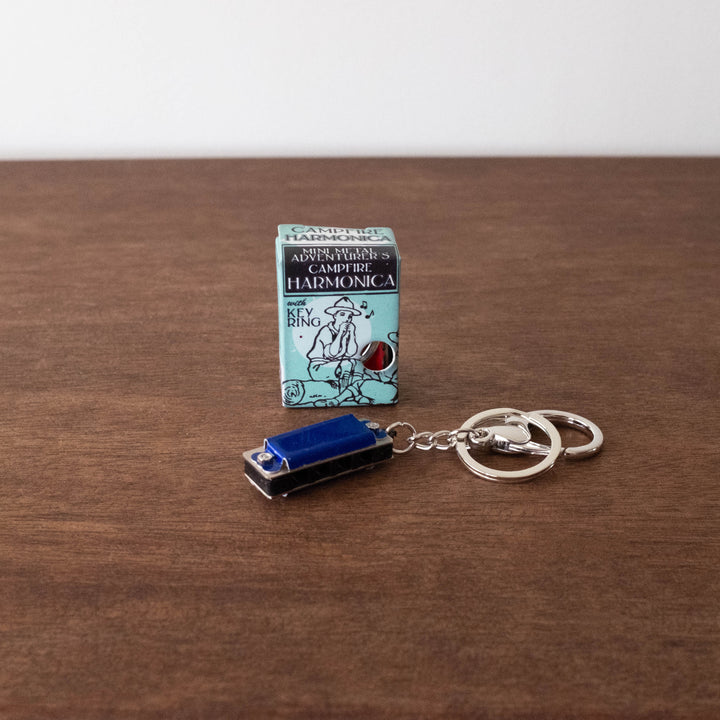NEW Adventure Mini Harmonica Key Chain