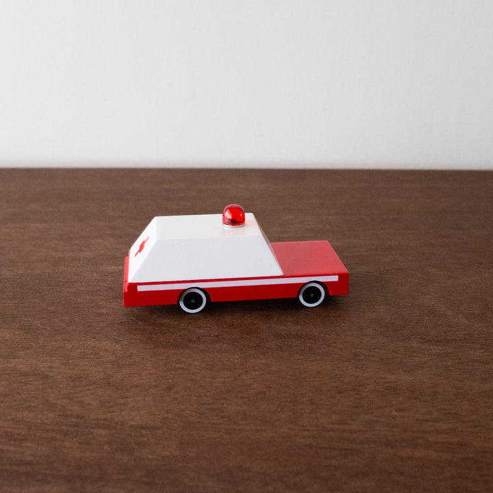 Mini Candycar Ambulance- Red