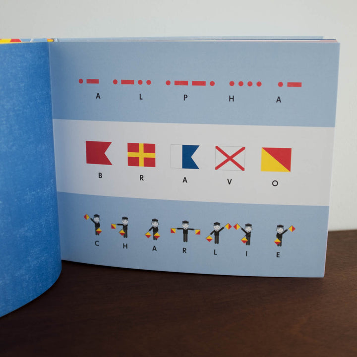 Alpha Bravo Charlie Book Open