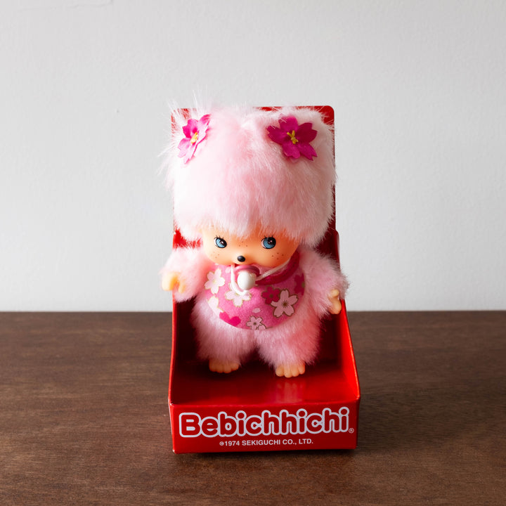 Monchhichi Bebichhichi Doll- Sakura Bloom Cherry Blossom