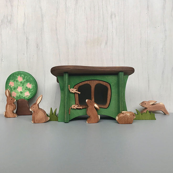 Ostheimer Rabbit and Geese Hutch Toy