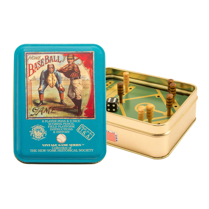 NEW Home Baseball Vintage Game Tin