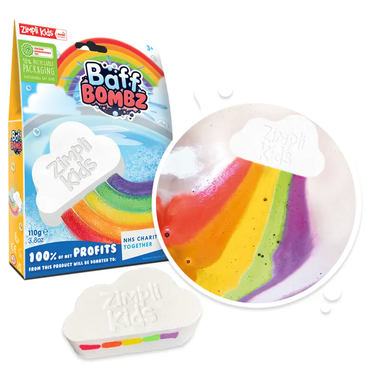 Rainbow Cloud Special Effect Bath Bombs