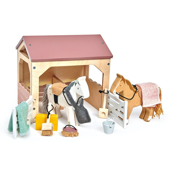 Horse Stables Set
