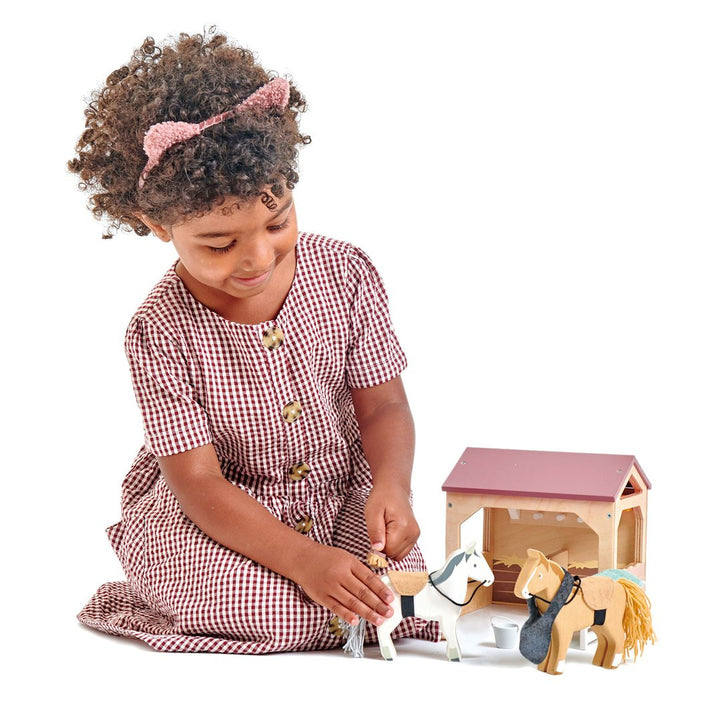 Horse Stables Set