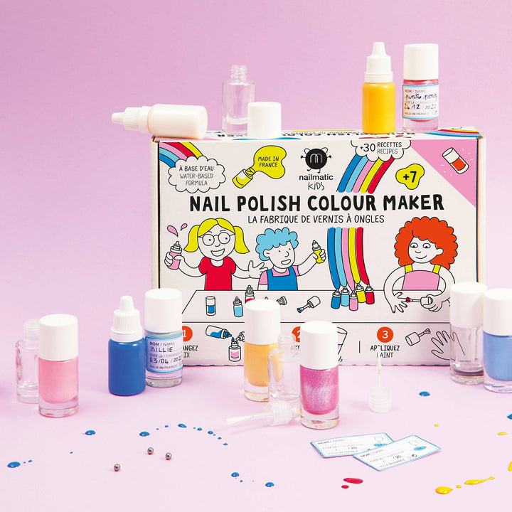 NEW All Natural Nail Polish Color Maker Kit