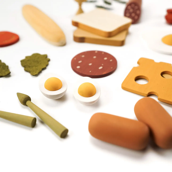 Play Food Set- Breakfast