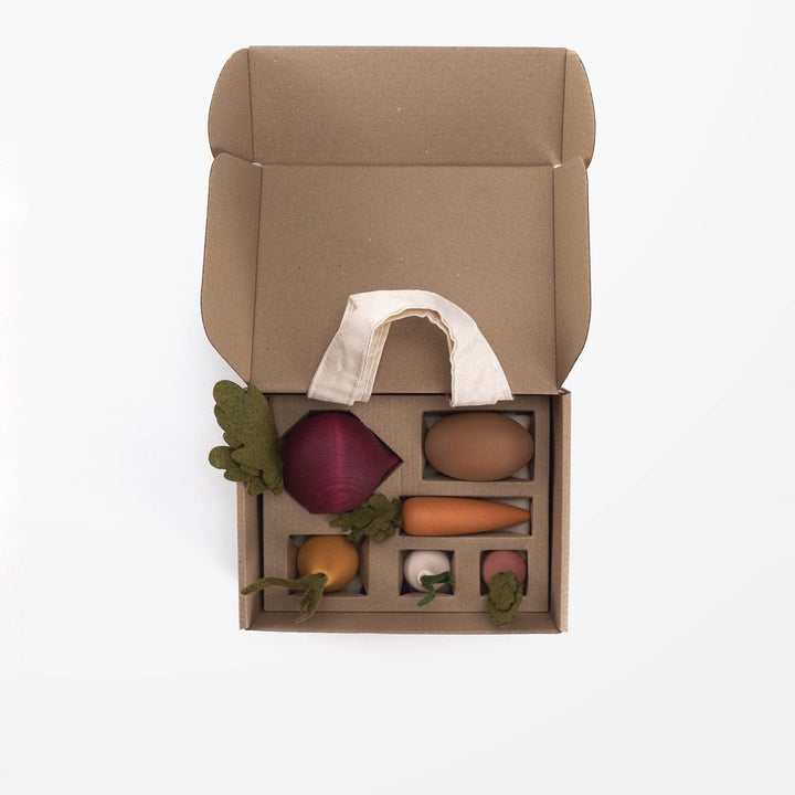 Wooden Vegetables Set - Borscht