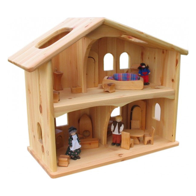 Wooden Waldorf Dollhouse