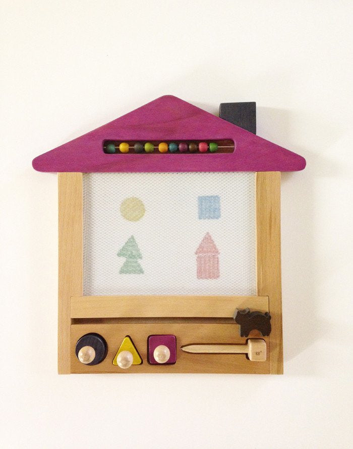 Oekaki Cat House- Magical Drawing Board with Tote Bag