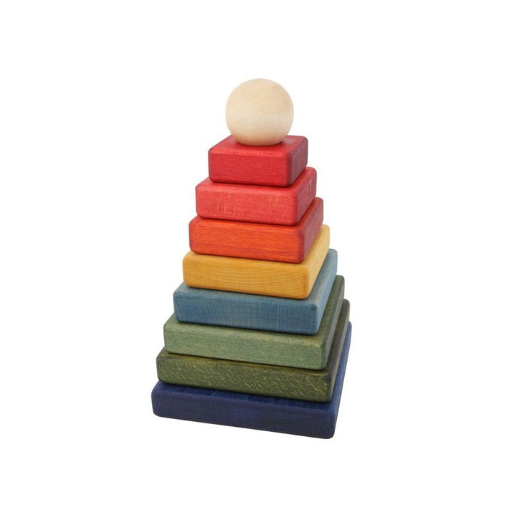 Wooden Story Square Rainbow Stacker