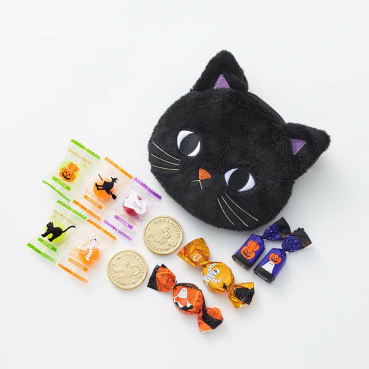 Halloween Treat Pouch Black Cat