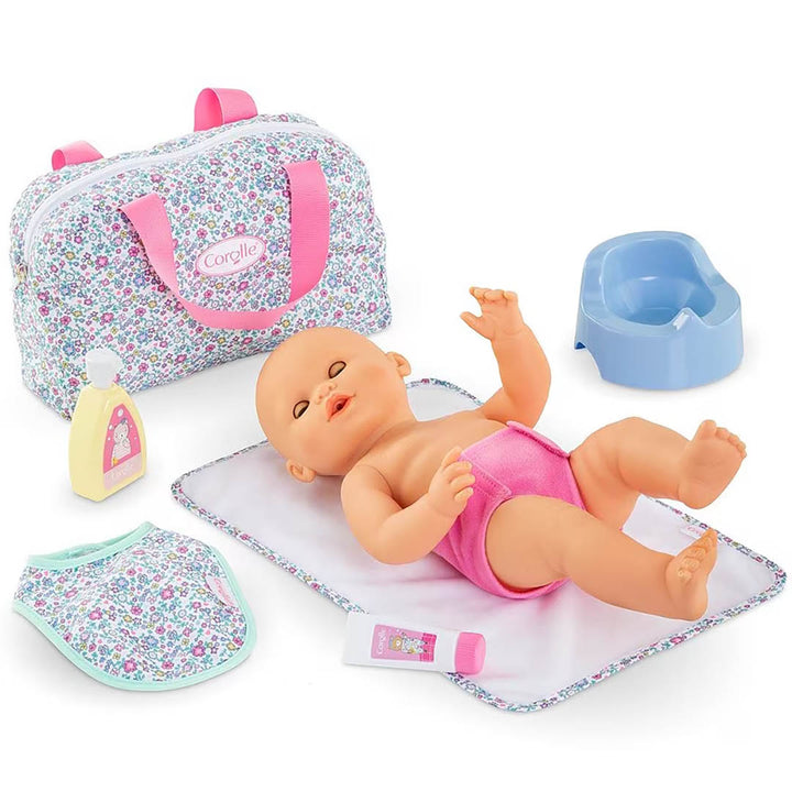 French Doll Floral Changing Accessory set