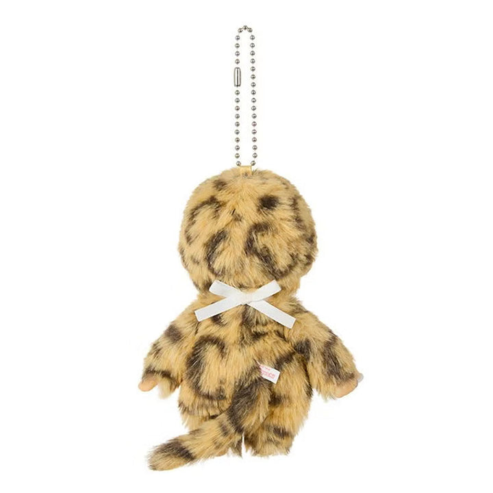 Limited Edition Sekiguchi Monchhichi Colors Keychain Doll- Leopard