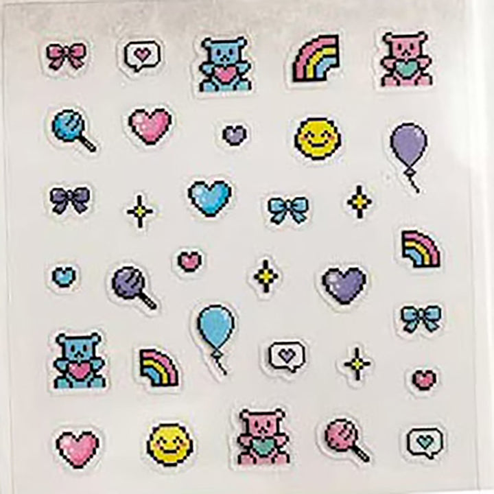 Free Pixel Nail Stickers with Orders Over $100!
