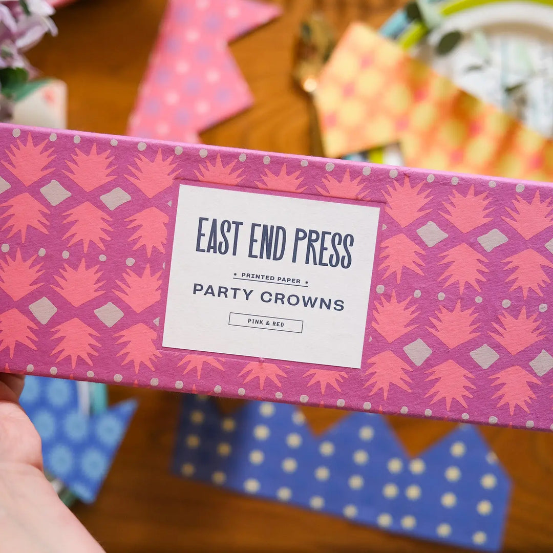 Pink Paper Crowns