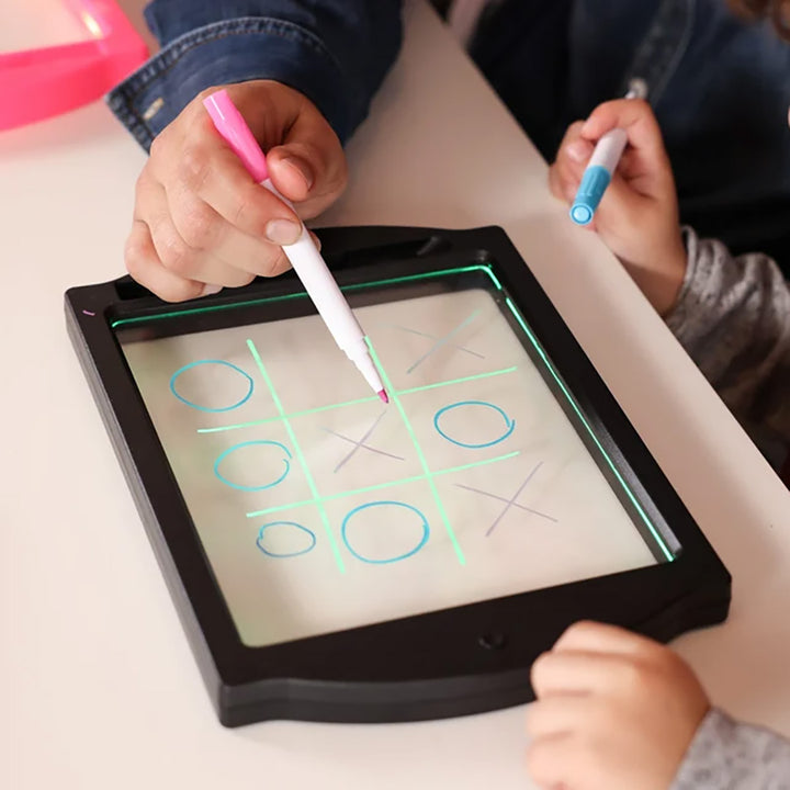 Glow Art Light-Up Drawing Board – Black