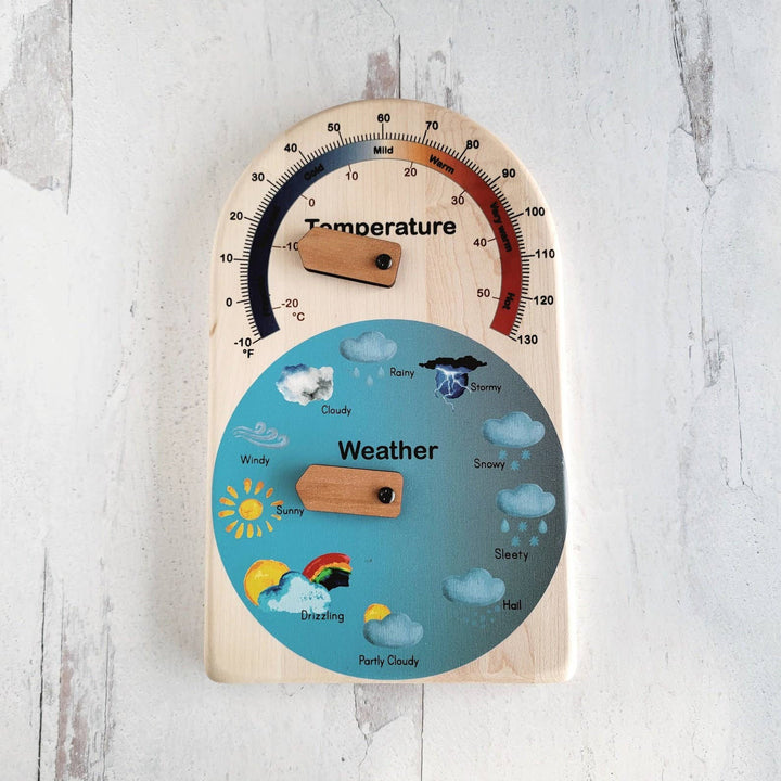 NEW Wooden Weather Calendar