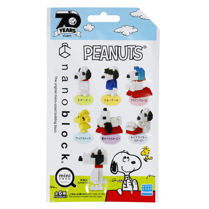 Japanese Blind Box - Peanuts Characters Nanoblock