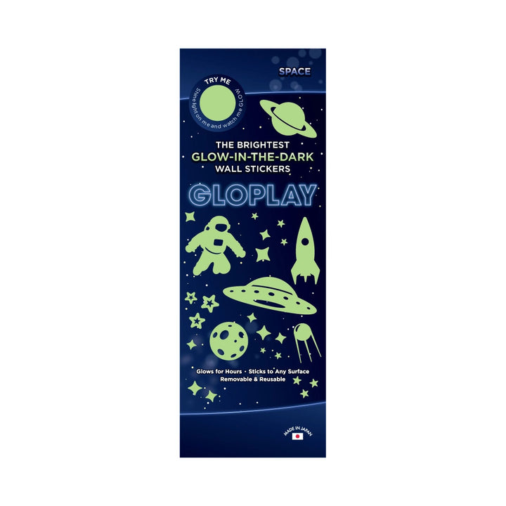 NEW Japanese Glo Stickables Set- Space Adventure
