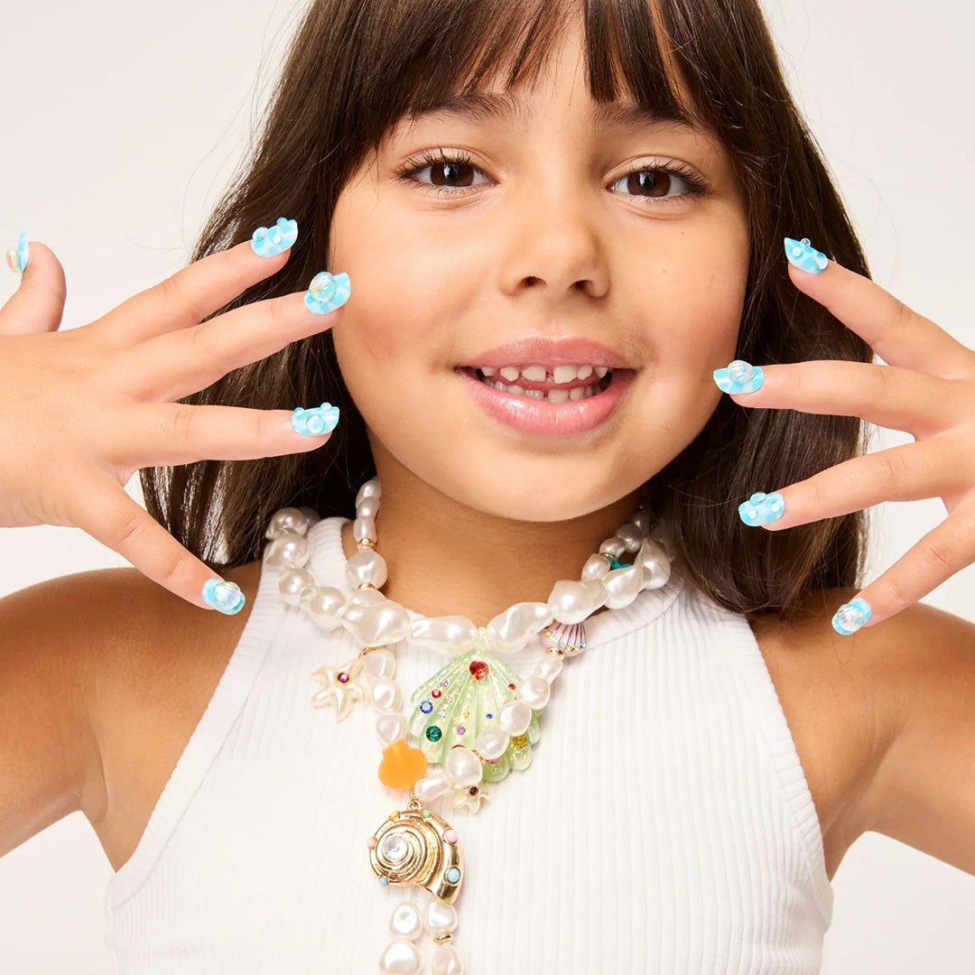 Mermaid Press On Nail Kit