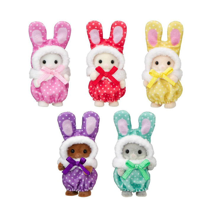 Cutie Collectibles - Colorful Bunny Costume Babies