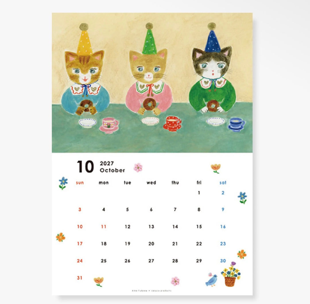 Aiko Fukawa 2027 Calendar