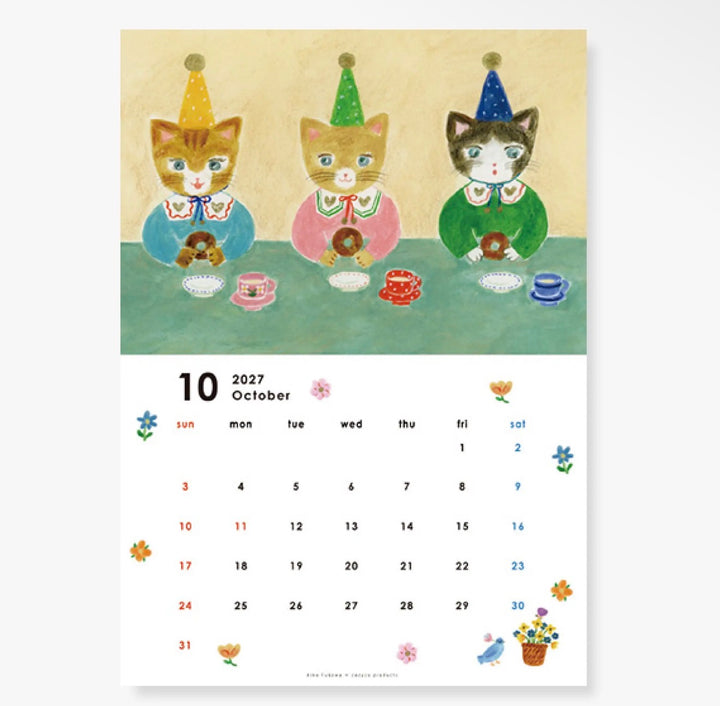 Aiko Fukawa 2027 Calendar