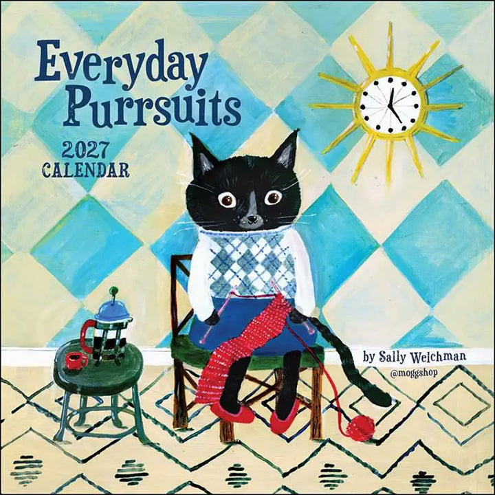 Sally Welchman 2027 Wall Calendar Cats