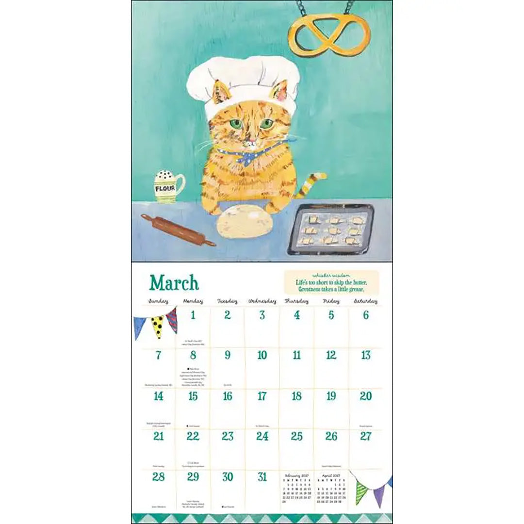 Sally Welchman 2027 Wall Calendar Cats