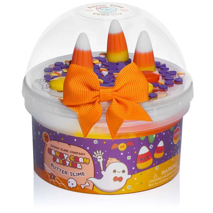 Candy Corn Frosting Butter Signature Dome Slime