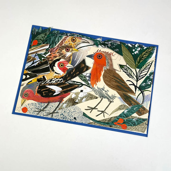 Winter Feast Collage Card