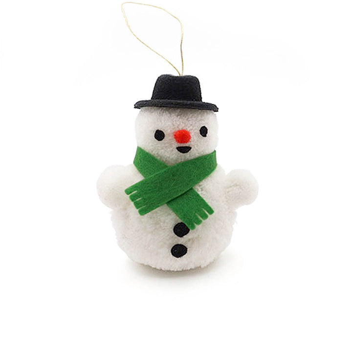NEW - MADE IN USA Pom Pom Retro Ornaments