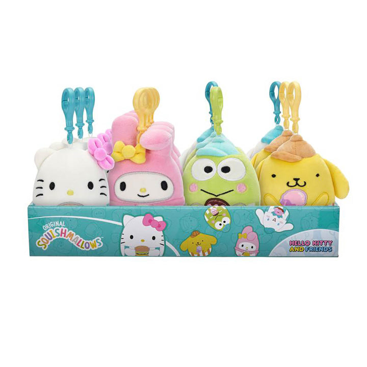 Squishmallows Hello Kitty Food Truck Clips