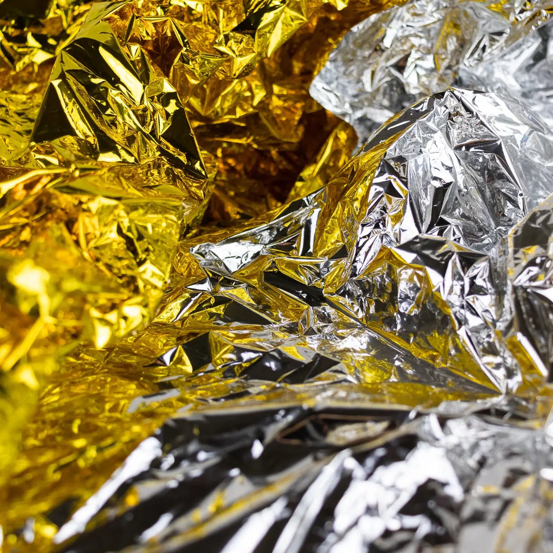 Space Blanket- Silver and Gold Combo