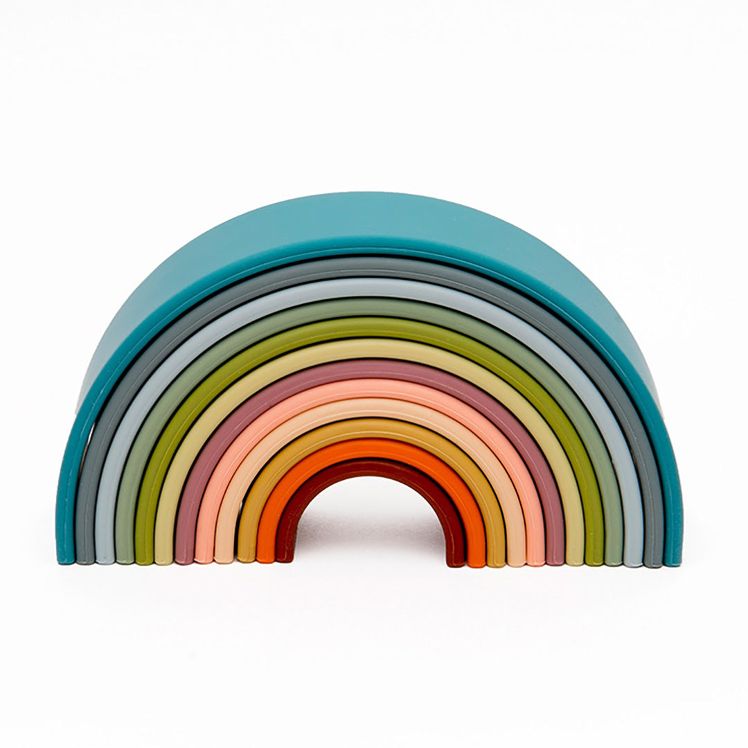 Large Nature Rainbow Silicone Classic Toy