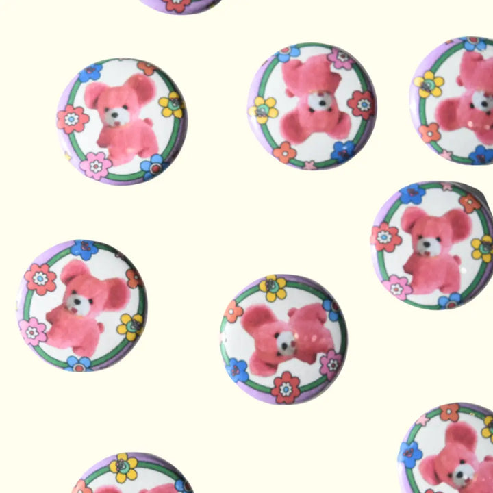 Plushie Button Pin