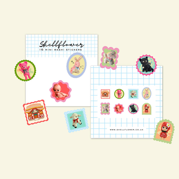 Toys Washi Flake Stickers