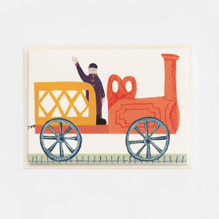 Greeting Card - Tirzah's Train