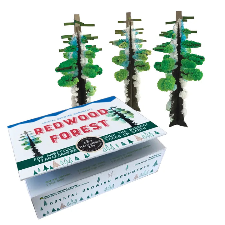 Crystal Growing Redwood Forest Kit