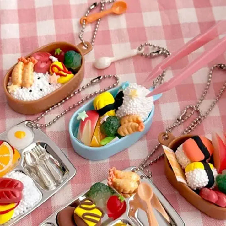 DIY Bento Keyring Kit (Make Your Own Lunchbox Keychain)