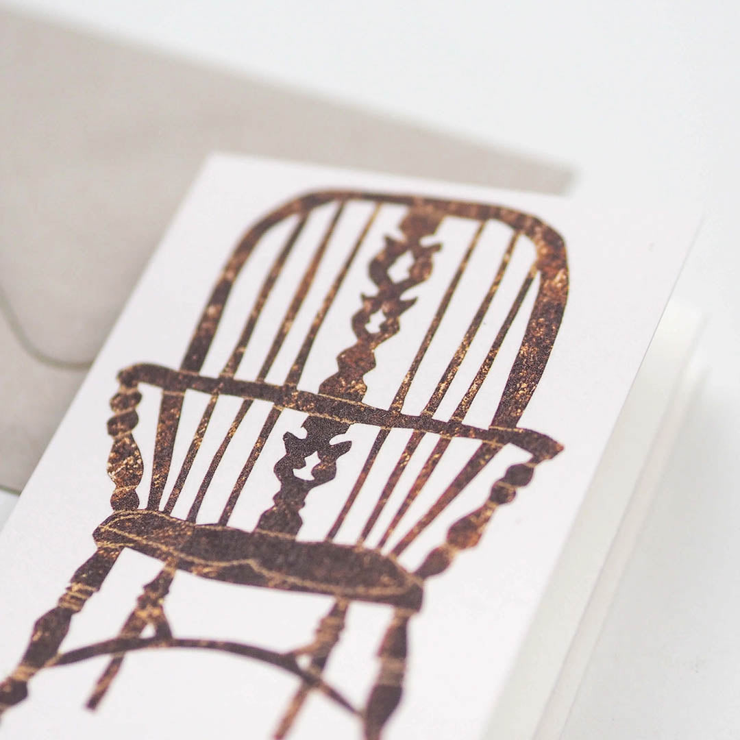 Greeting Card - Chairs Concertina