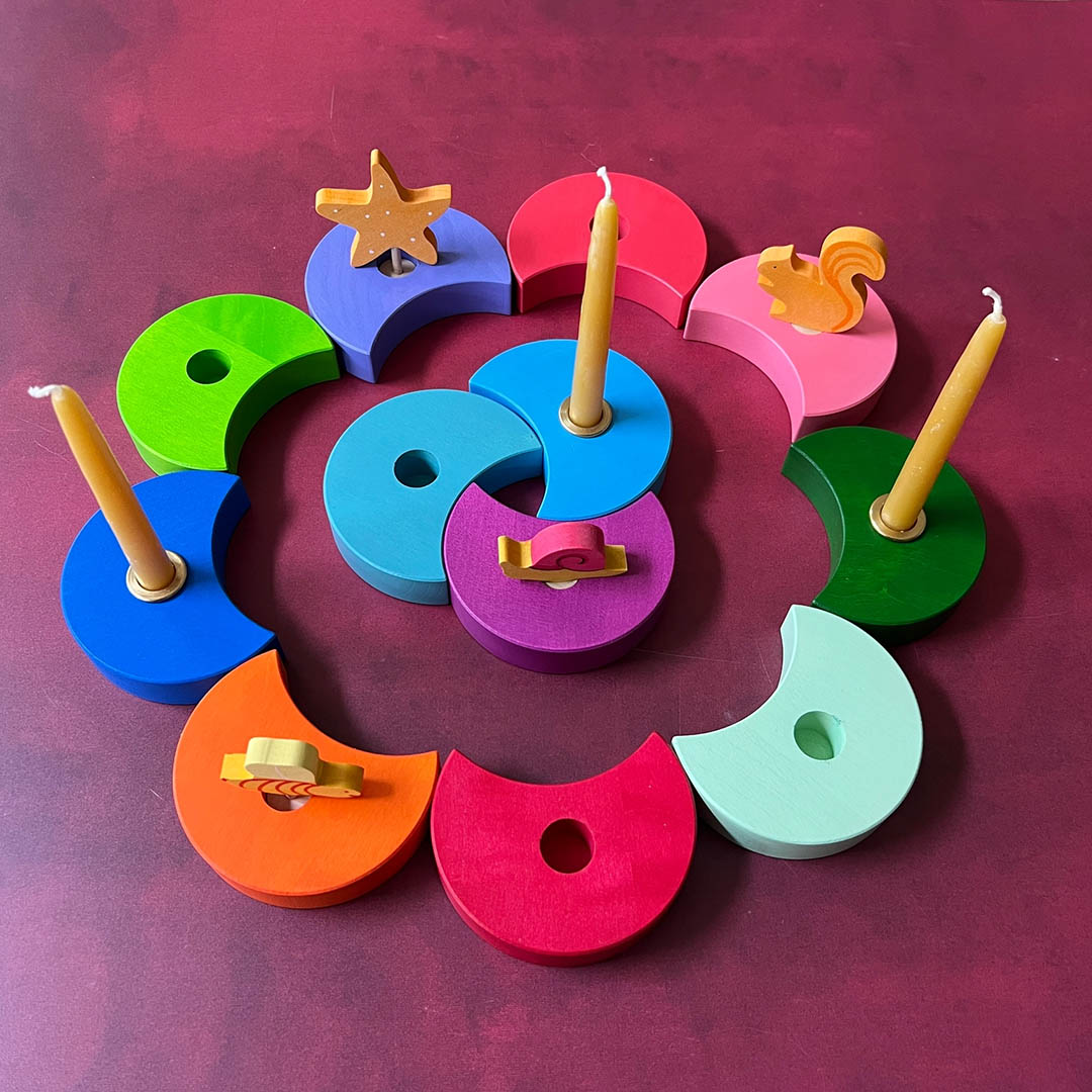 Wooden Celebration Rings