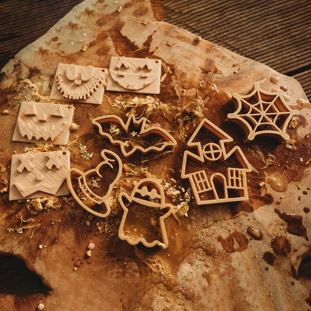 Halloween Cutter Set - Eco Playdough Tool