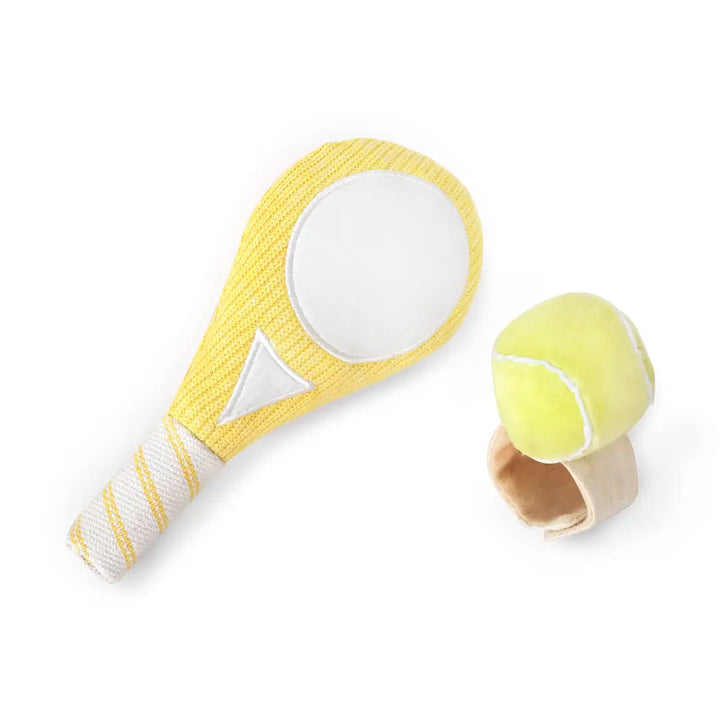 First Serve Tennis Baby Rattle