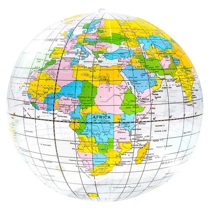 Clear Globe Inflatable Toy 16"