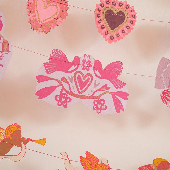 Love Birds Sewn Garland